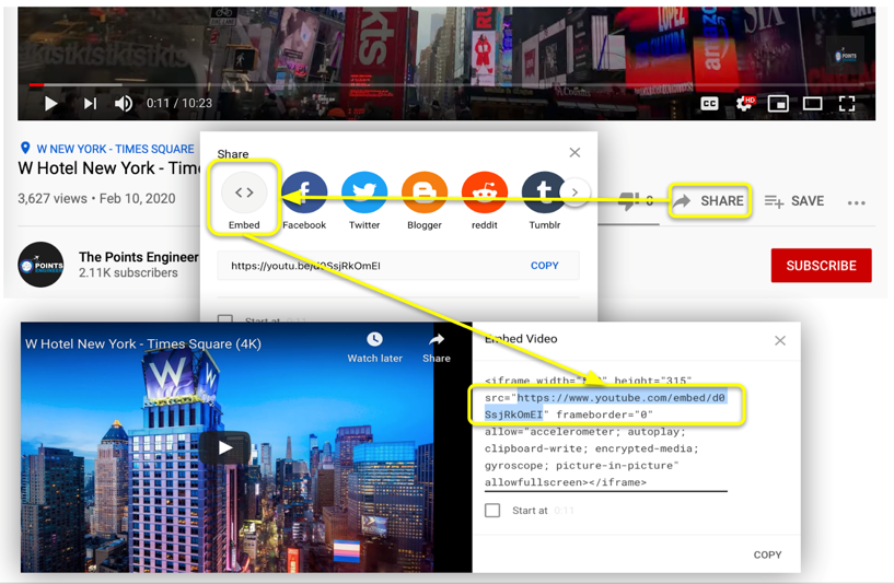 url for youtube - mirai R